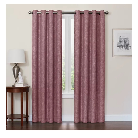 Quinn Other - Quinn 95 Inch Total Blackout Grommet Top Curtain Panel in Eggplant